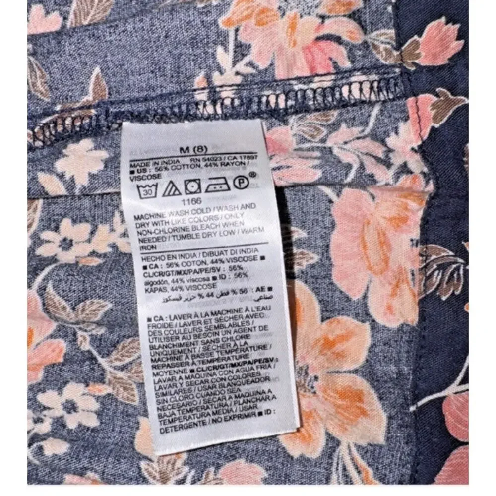 Old Navy Girls Floral Dress Size M (8) ,Short Sleeve